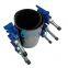 Ductile Iron Band Repair Clamp     temporary pipe repair clamp