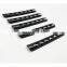 Black metal handle for Jeep wrangler JK 07+ accessories glossy paint handle trim for jeep