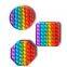 Pops Fidget Toy Pop Popper Sensory Relief Stress Bubble Figetget toy Popet Kids Popitz Poppits Popet Rainbow toy