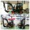 Hengwang HW50 Excavator Machine 5 ton Bucket Wheel Excavator Compact Wheel Excavator Price