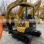 Японский экскаватор Komatsu PC30, PC30MR - 2, PC30MR - 3, б/у машина для копания