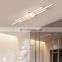 Newest 3000K 6000K Fashion Modern Ceiling Light Linear Aluminum LED Indoor Pendant Lamp