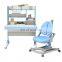 Mini children's solid wood learning desk primary school students' desk chair combination set can be lifted