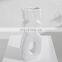 Modern Nordic Geometric Shape Matte Ceramic Home Decor Flower Vase