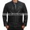 2021 model new style most popular black leather winter jacket for men