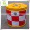 Factory outlet traffic safety facility anti-bump solar fiberglass barrel