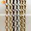 Aluminum decorative metal anodized aluminium chain link curtain