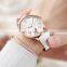 SINOBI 2022 New Arrival Women Watch S9859G Auto Date Lady Wristwatch Leather Band Girls Watch Chic Saat