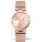 shenzhen watch manufacturer DUALTIME fashional women waterproof watch ladies gold woman watch