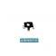 Black stainless steel buckle floor fastener seam splicing floor connector end