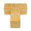 5 Compartment Wood Bamboo Tea Bag Caddy Box Organizer Storage