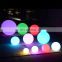 floating pool lights balls /China Supplier RGB Glowing LED Rechargeable Color Changing Mood LED Light ball