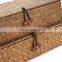 Straw Handmade Rattan Small Large Natural Seagrass Basket Boxes Multipurpose Home Organizer Storage Bins Boxes with Lid