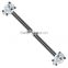 Triangle CZ straight 316L surgical steel industrial piercing barbells Body Jewelry