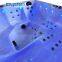 JOYEE Bubble Waterfall With LED Atmosphere Light Whirlpool Spa Massage Hot Tub