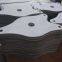 NSiC fish cranks, advanced NSiC fish-setter plates, nitrided bonded silicon carbide ceramic kiln shelves, NSiC plain batts, SiC plates,
