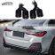 G22 G23 G26 Rear Diffuser Exhaust Pipe Upgraded Stainless Steel Carbon Fiber Exhaust Tip For BMW 4 Series G22 G23 G26
