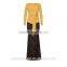 2016 Fashion Design Morden Baju Kurung Indonesia With Solid Color Baju Kurung Dress BJ022