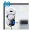 2024 Hot Selling Robot Window Cleaner Automatic Water Spray Glass Vacuum Cleaner Indoor/Outdoor Window Cleaning Robot