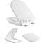 HL-824 MEIYE UF 465*365*68mm Round Soft-closing Toilet Seat Cover Ramp Down Toilet Lid