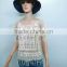 2016 Ladies Hot/Water Soluble Lace Vest/Summer Fashion Cotton Lace Vest