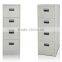 Cheap Modern four drawer metal file cabinet / steel corner cabinet