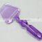 NEW DESIGNED PLASTIC & STAINLESS STEEL CHEESE SERVER, TRANSPARENT