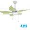 42 Inch Malaysia Leaf Baldes Ceiling Fan With Light