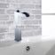 Waterfall Chrome Surface Finishing Hot and Cold Basin Mixer Tap