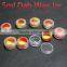 China silicone non-stick container plastic acrylic silicone container for wax clear jar