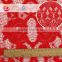 wholesale cheap nylon cotton red fall plate 3D guipure lace fabric for bridal dress