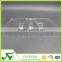 Clear Disposable Rectangular Plastic Clamshell Crafts Box