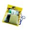 yellow pvc waterproof pouch for mobile phone,wallet,keys