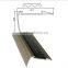 KSL popular new item decorative bullnose aluminum anti slip stair nosing strip