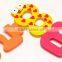 Non-toxic early learning wooden toys number game funny colorful magnetic number for kids