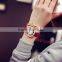 ROSIVGA Korean Transparent Hollow Skeleton dress Wristwatch men Women Watches Fashion Casual Leather Couple clock Dress Watch