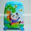 Wholesale designer Cartoon panda kids luggage with Wheels, hot sell Hard shell trolley luggage