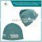 Jacquard Polar Fleece Lining Winter Knit Hat And Cap