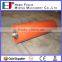 Diameter 102mm Durable Steel Trough Conveyor Carrier Roller For Conveying System