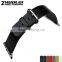Wholsale Black Brown Red Grey Calfskin Leather Watch Strap S/S Adapter for 38mm 42mm Iwatch Strap For Apple Watch Band