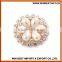 Beautiful hot sale wedding invitation brooch wholesale, rhinestone spider brooches,beaded brooch designs