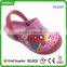 Good quality cute hot sale kids durable garden shoes clog various colors for boys and girls