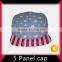 Suede Brim 5 Panel Hat Snapback