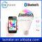 2015 wireless smart led bulb bluetooth speaker with Timer APP control CE,RoHs
