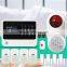 Home wireless security alarm system G90B LCD display multi-language APP control all for free