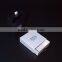 Fashion customized cardboard matte black gift jewelry box
