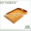 China wholesale hot selling high quality bamboo wooden serving tray