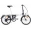 20 Inch Steel Folding Bicycle Black Color