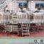 2000 L two vessel steam heating method brewing system for sale