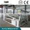 Stacker for corrugated cardboard